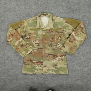 US Military Combat Coat Mens Small Long Multicam OCP Tactical Ripstop Jacket